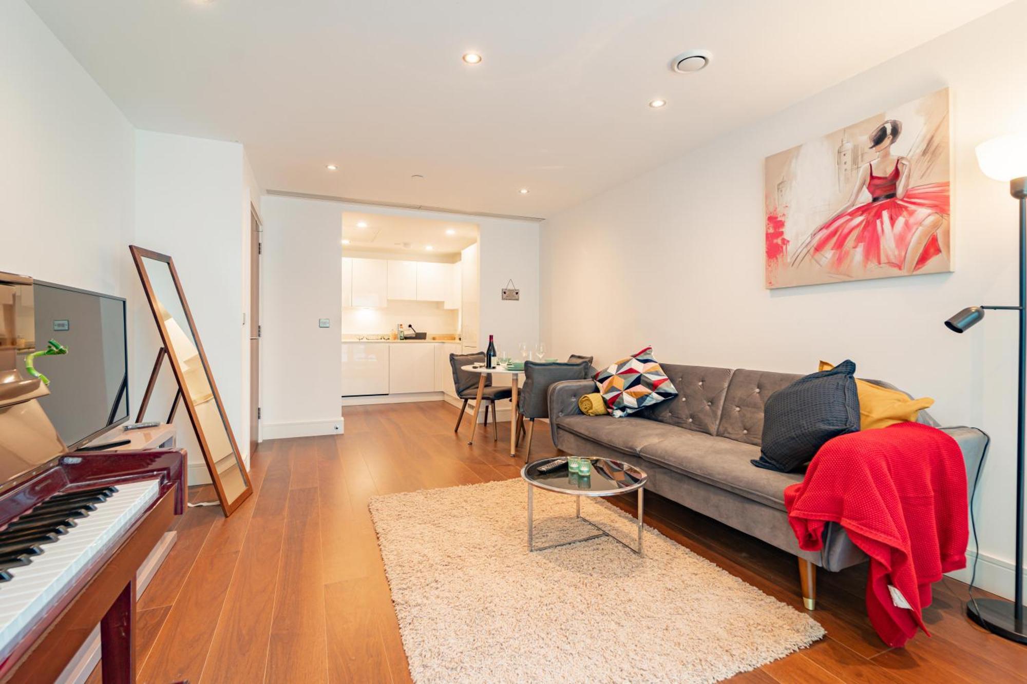 Stylish And Comfortable Canary Wharf Apartment Perfect For Long Stays Londen Buitenkant foto